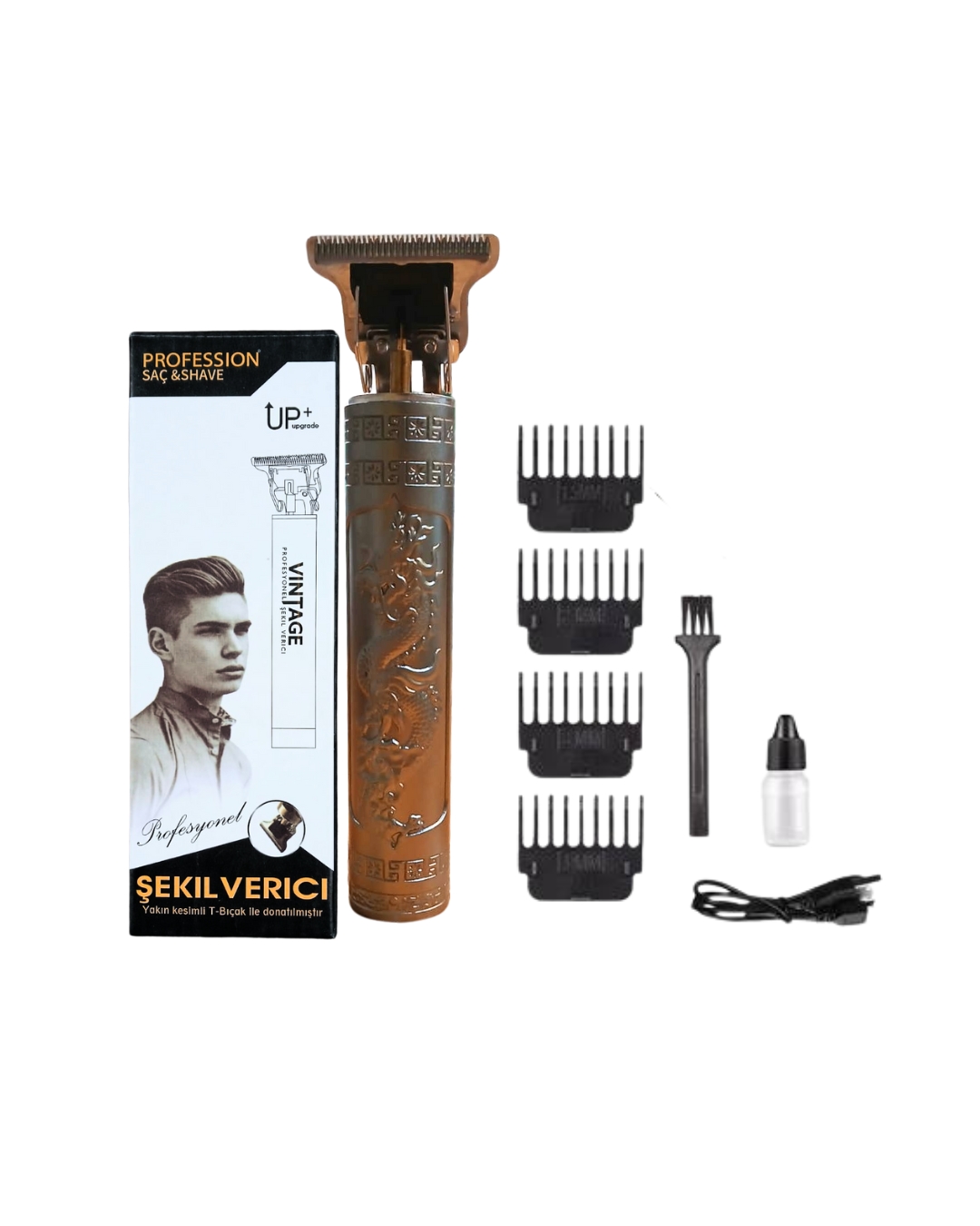 CORTA PELO VINTAGE T9 PLASTIC DL-1503AB1