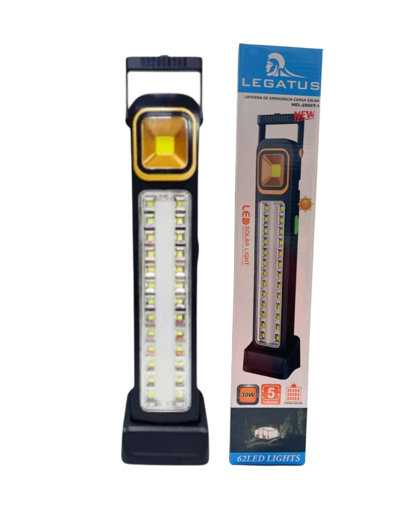 LUZ DE EMERGENCIA SOLAR LEGATUS 30W – Reina Electronica