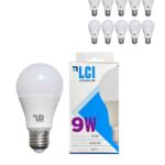 FOCO LED LCI 9W BLANCA FRÍA PACK X10 UNIDADES
