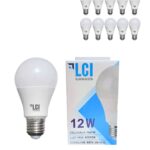 FOCO LED LCI 12W BLANCA FRÍA PACK X10 UNIDADES