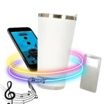 VASO TÉRMICO PARLANTE BLUETOOTH 500ML