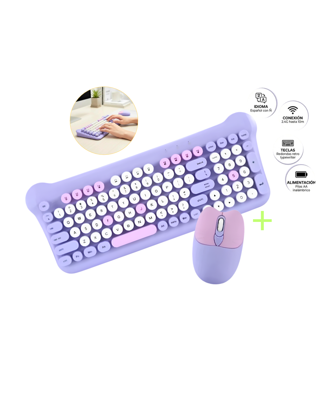 TECLADO + MOUSE INALAMBRICO ROYALCELL RM212 – Reina Electronica